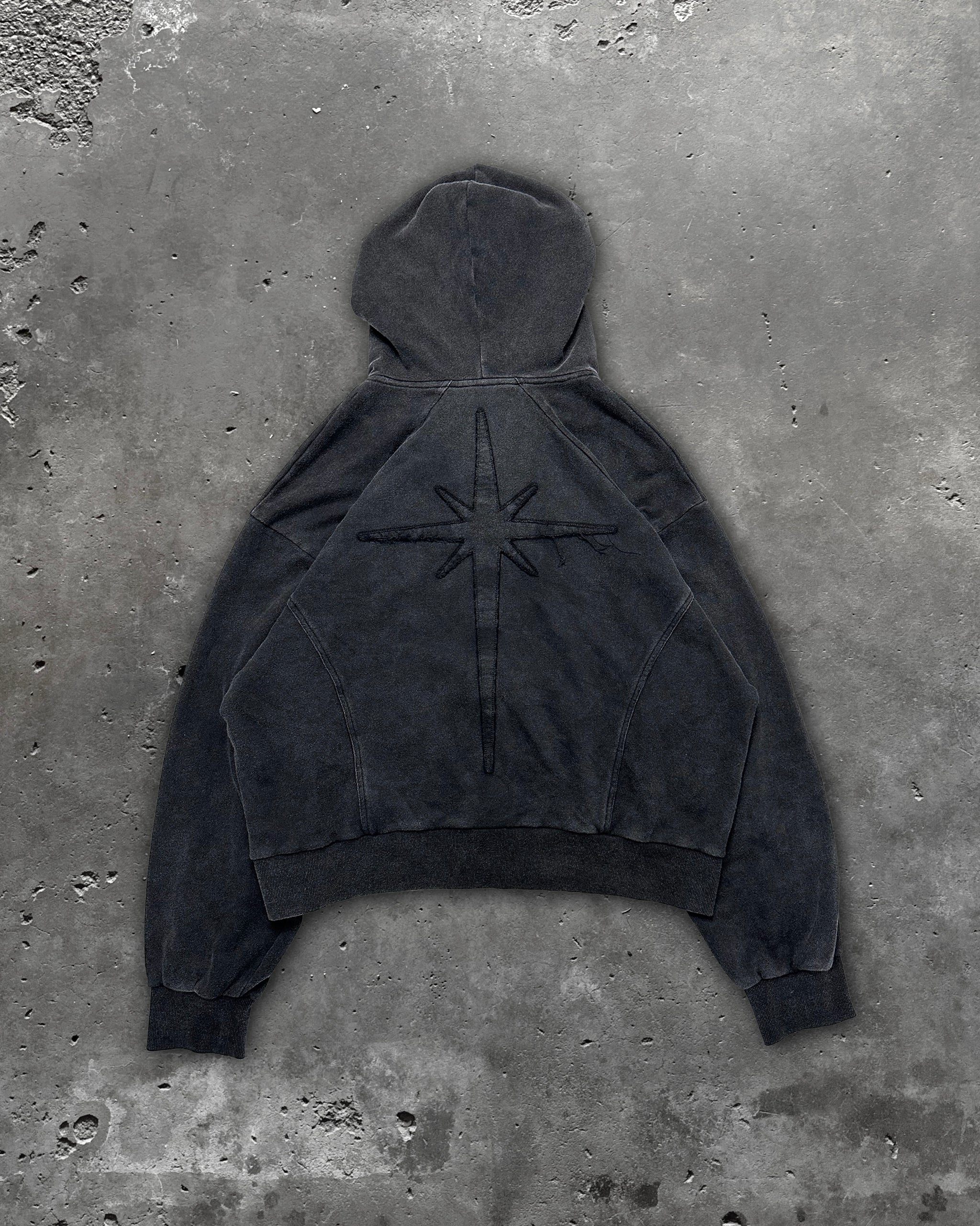 BRIGHT STAR ZIPUP BLACK – TWOFOUR